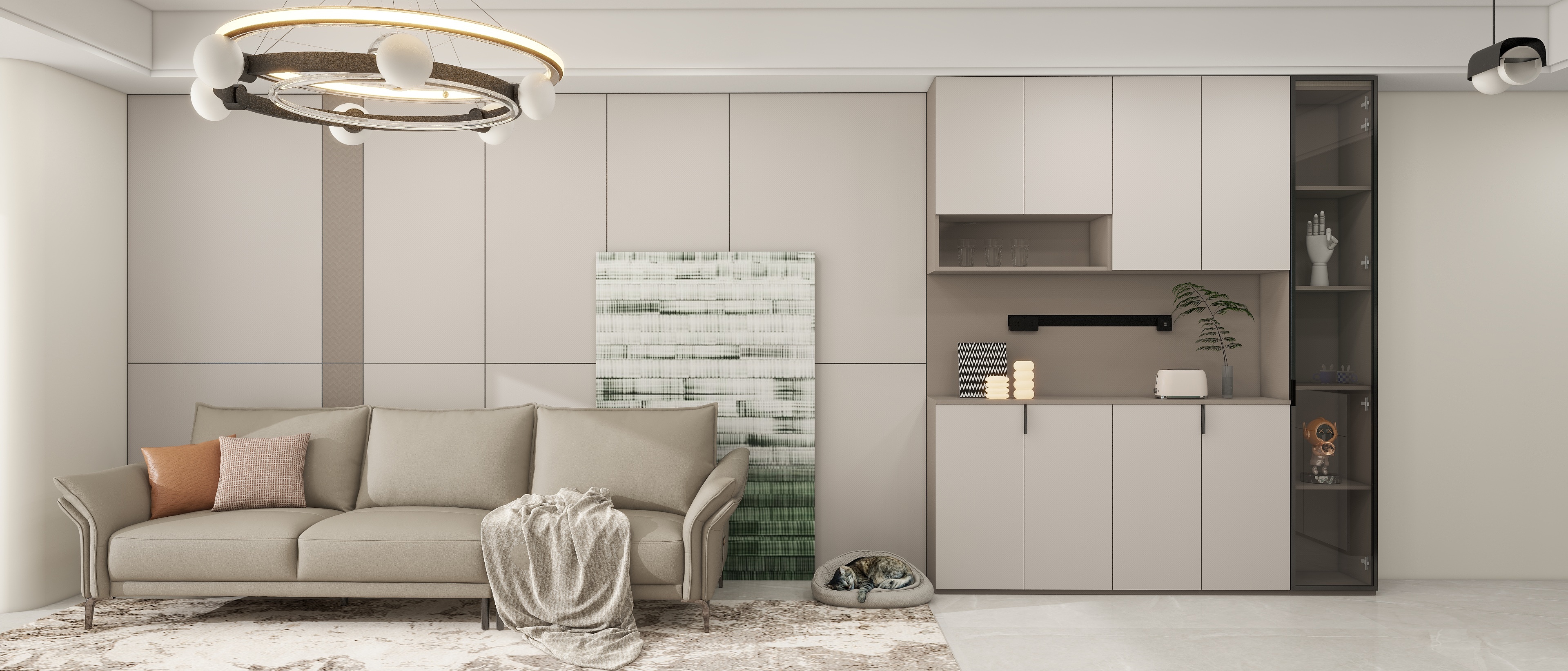 牛马点一杯咖啡-金科 9-301-装修设计方案