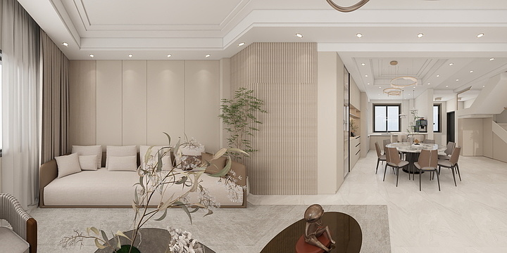 制图yike1008611-翡翠台17-1-302上叠效果图-装修设计方案