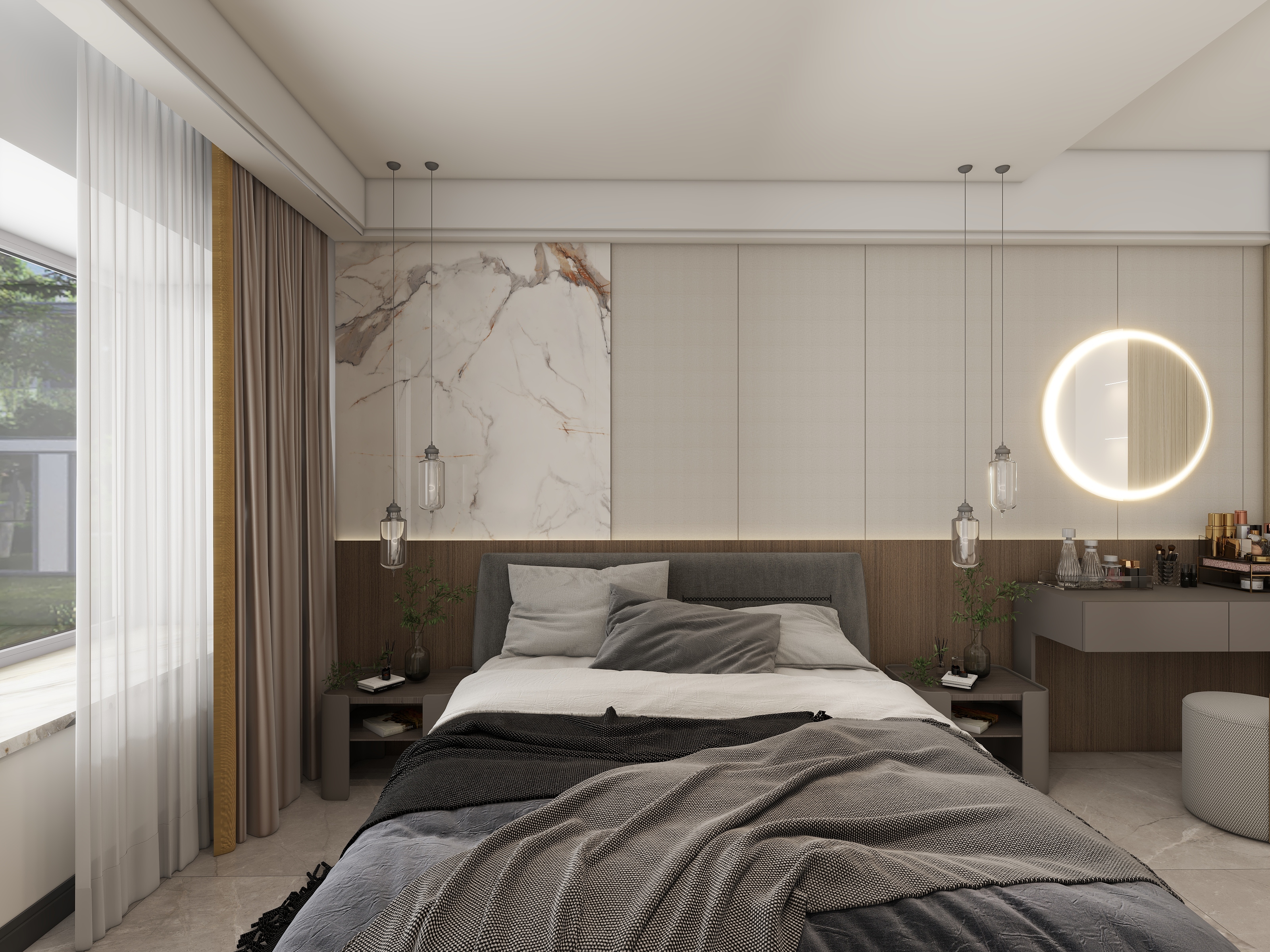 李清洋-4室大平层--现代-装修设计方案