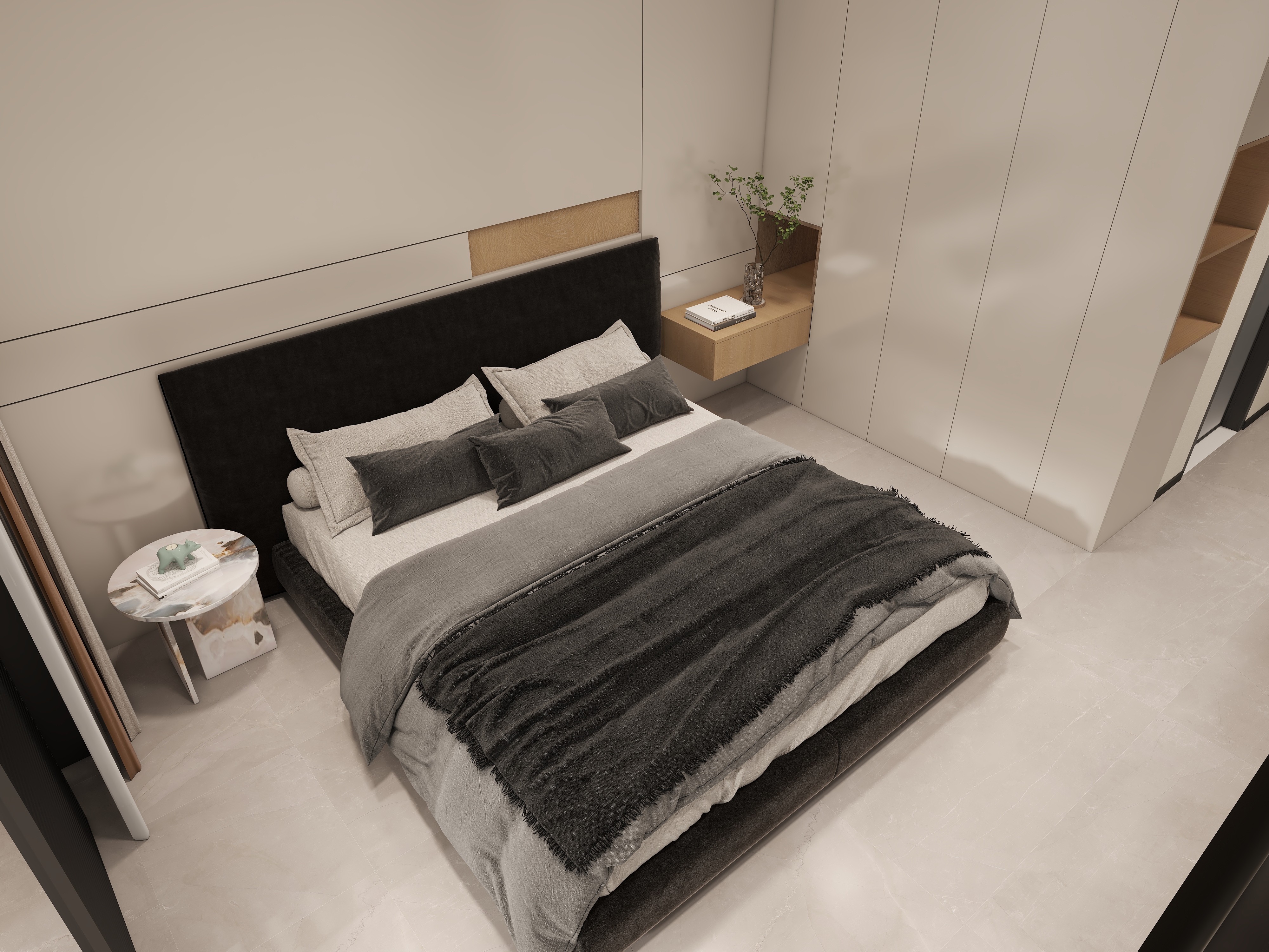 姜小龙-E 江山天宸   E 效果  105㎡-装修设计方案