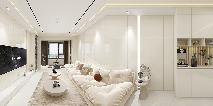 王宇设计-昆明安宁新城雅樾101一案-装修设计方案