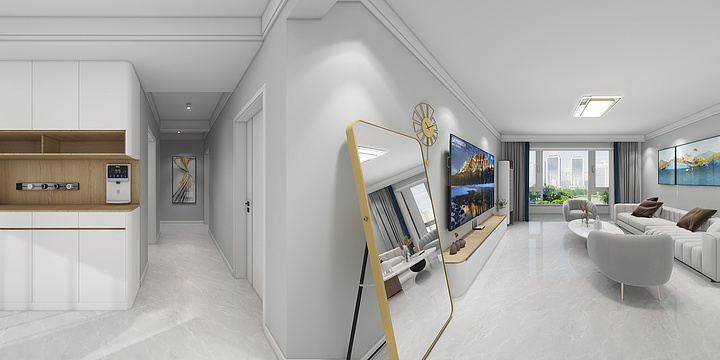 北京-辰丰设计-全案整装-确认--辰丰装饰-心脑家属楼-无吊顶-装修设计方案