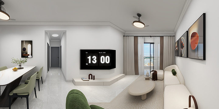 梵兴设计-保利B03栋304-装修设计方案