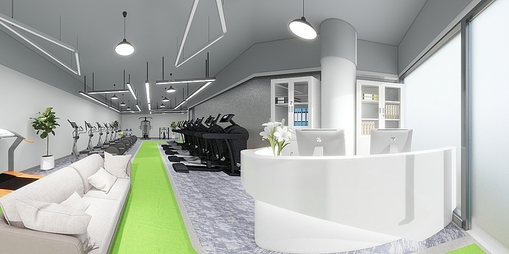 博子设计-健身房方案-装修设计方案