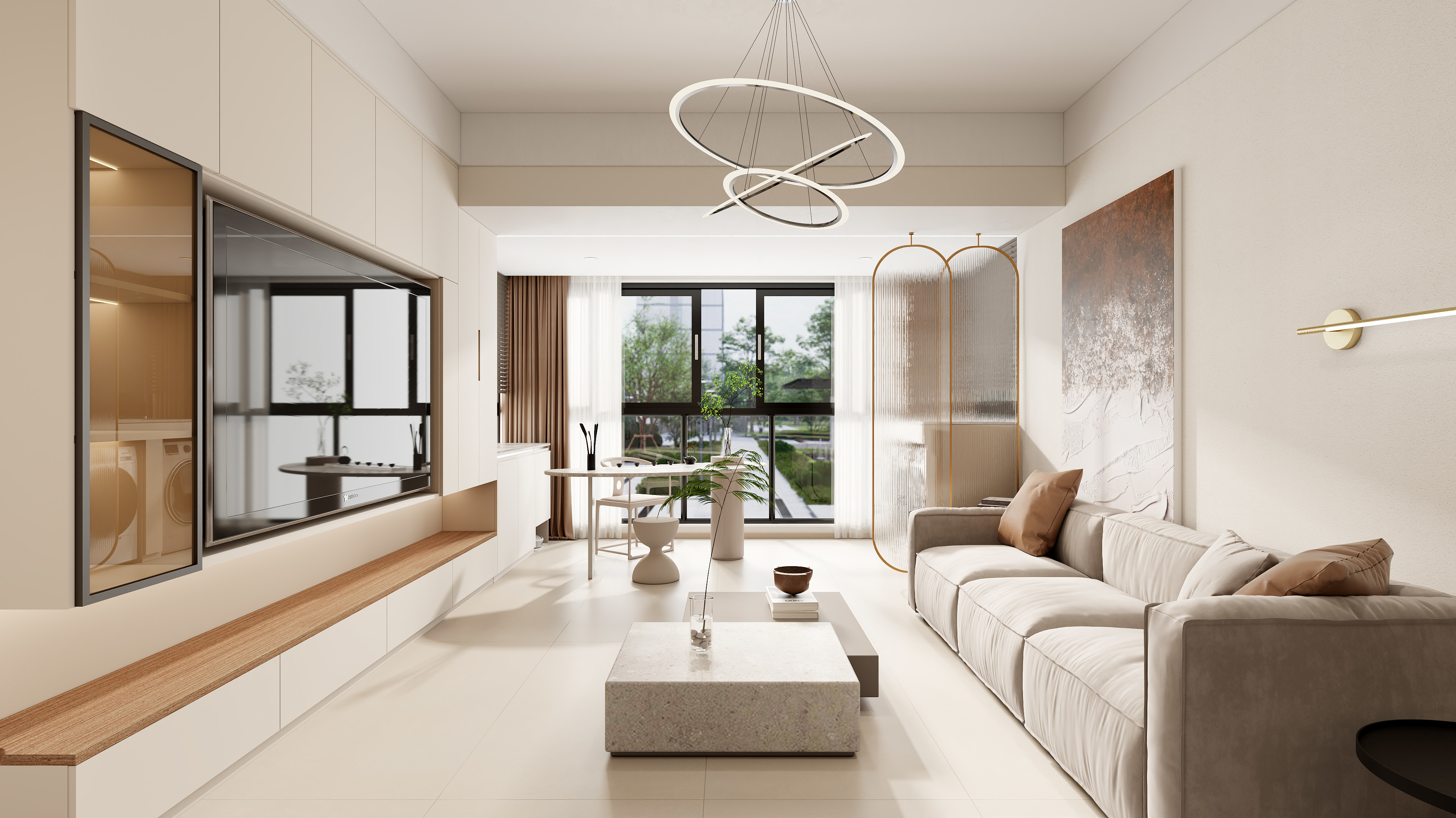 郭涛-101㎡3室现代原木风-装修设计方案