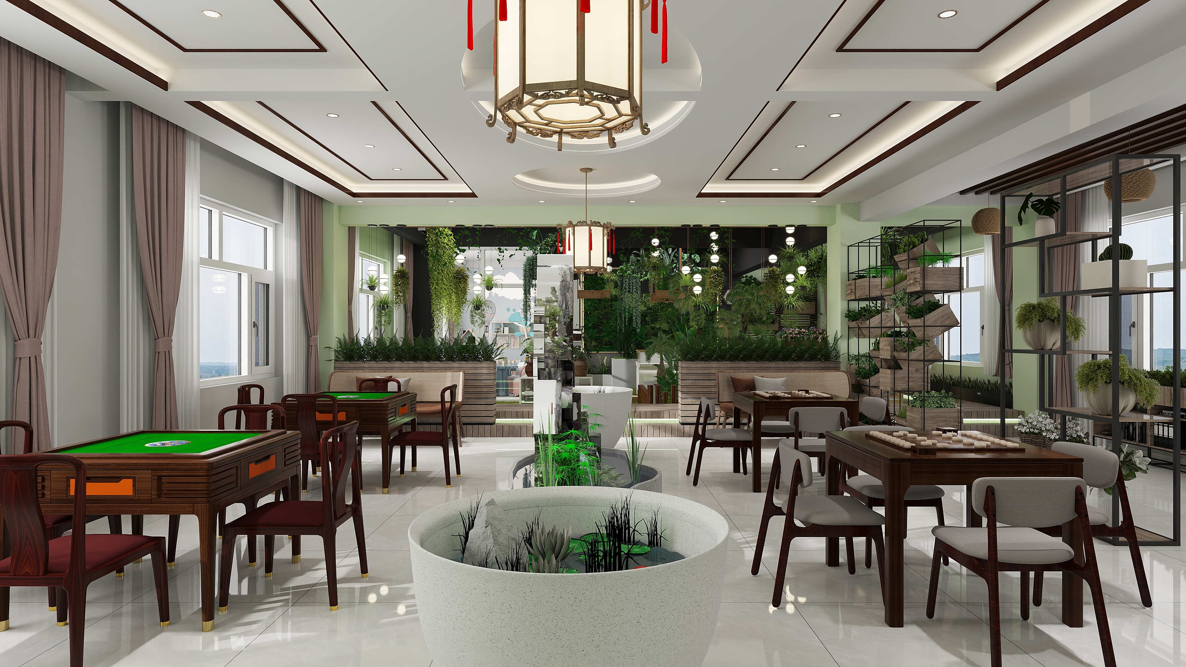 門吉-社区娱乐-装修设计方案