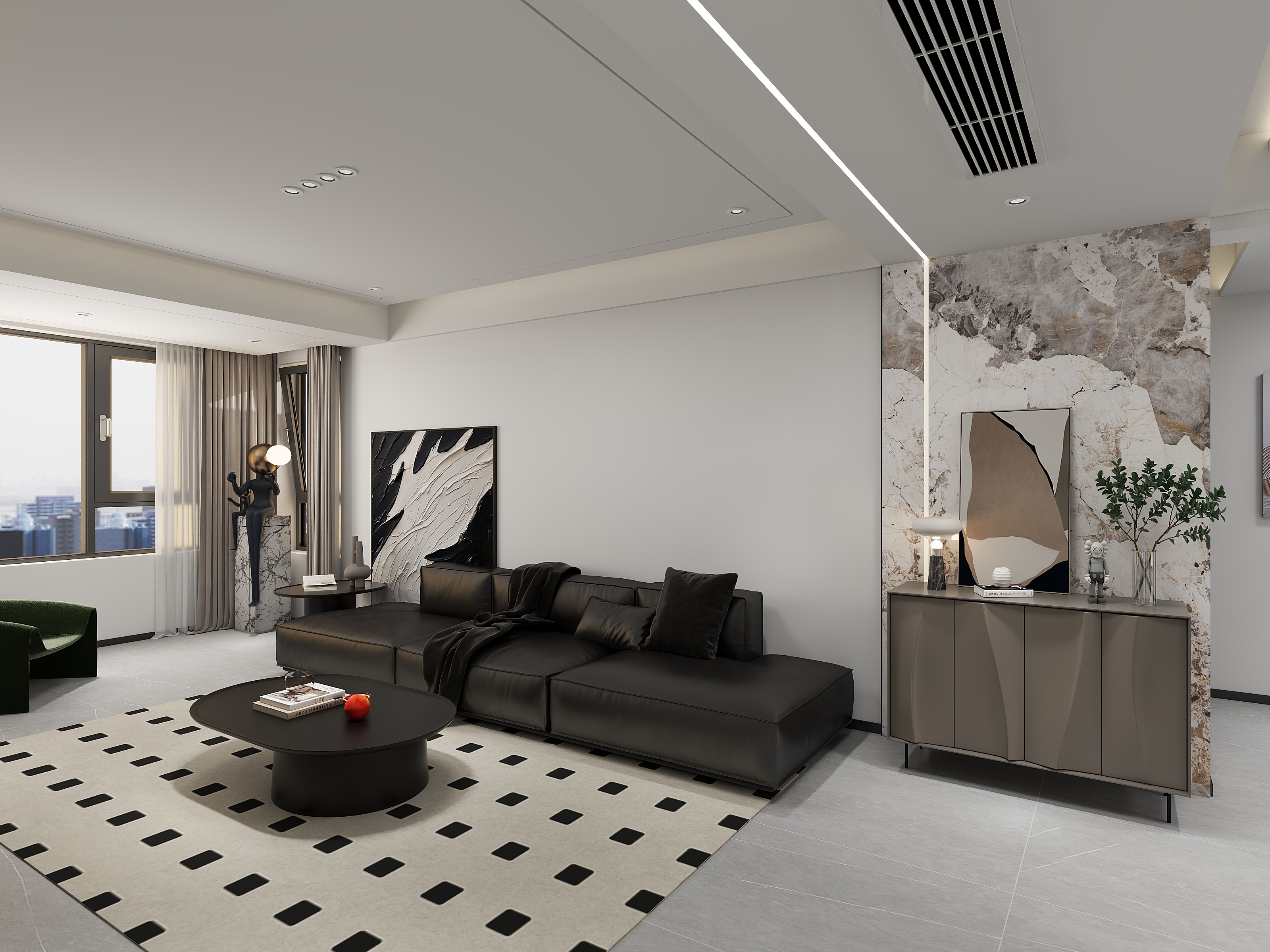 壹叁玖设计空间-123㎡3室-装修设计方案