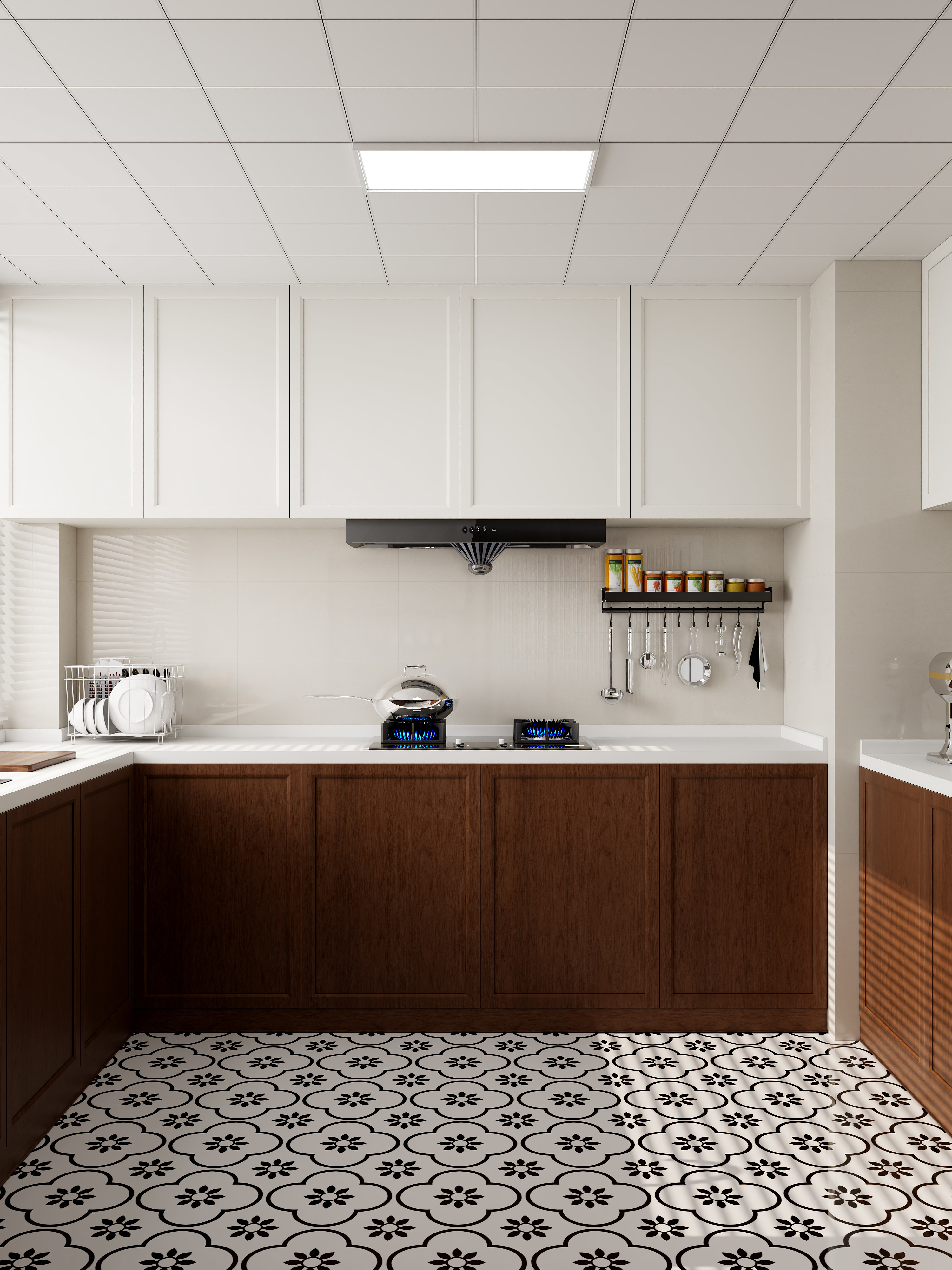 有点设计事务所-伴山悦城162㎡装修效果图