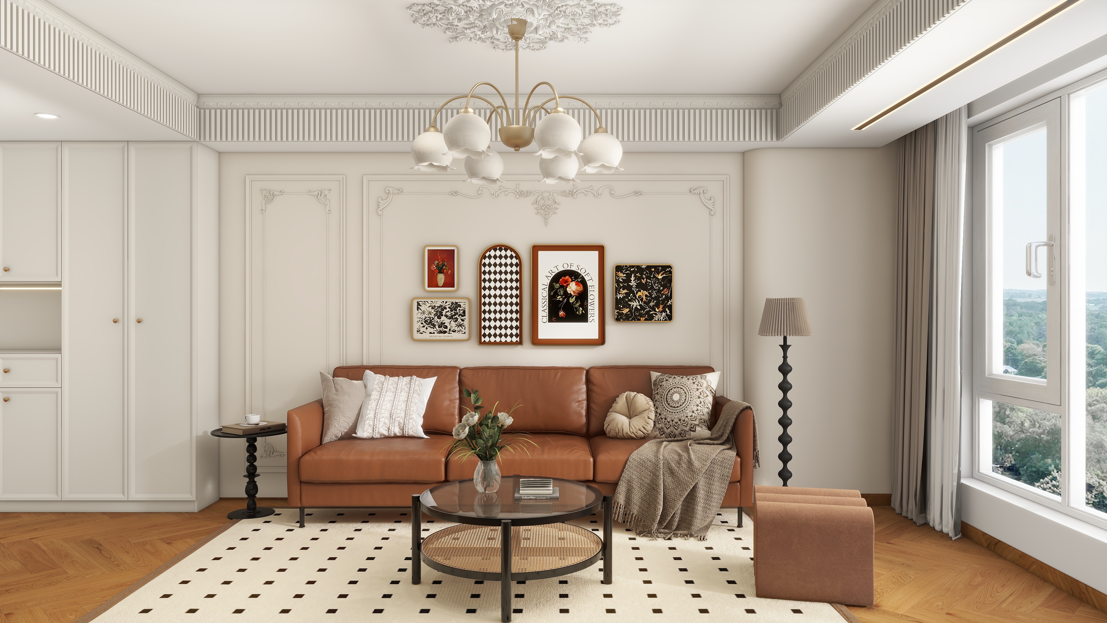 梁元_-云和天境105㎡3室-装修设计方案