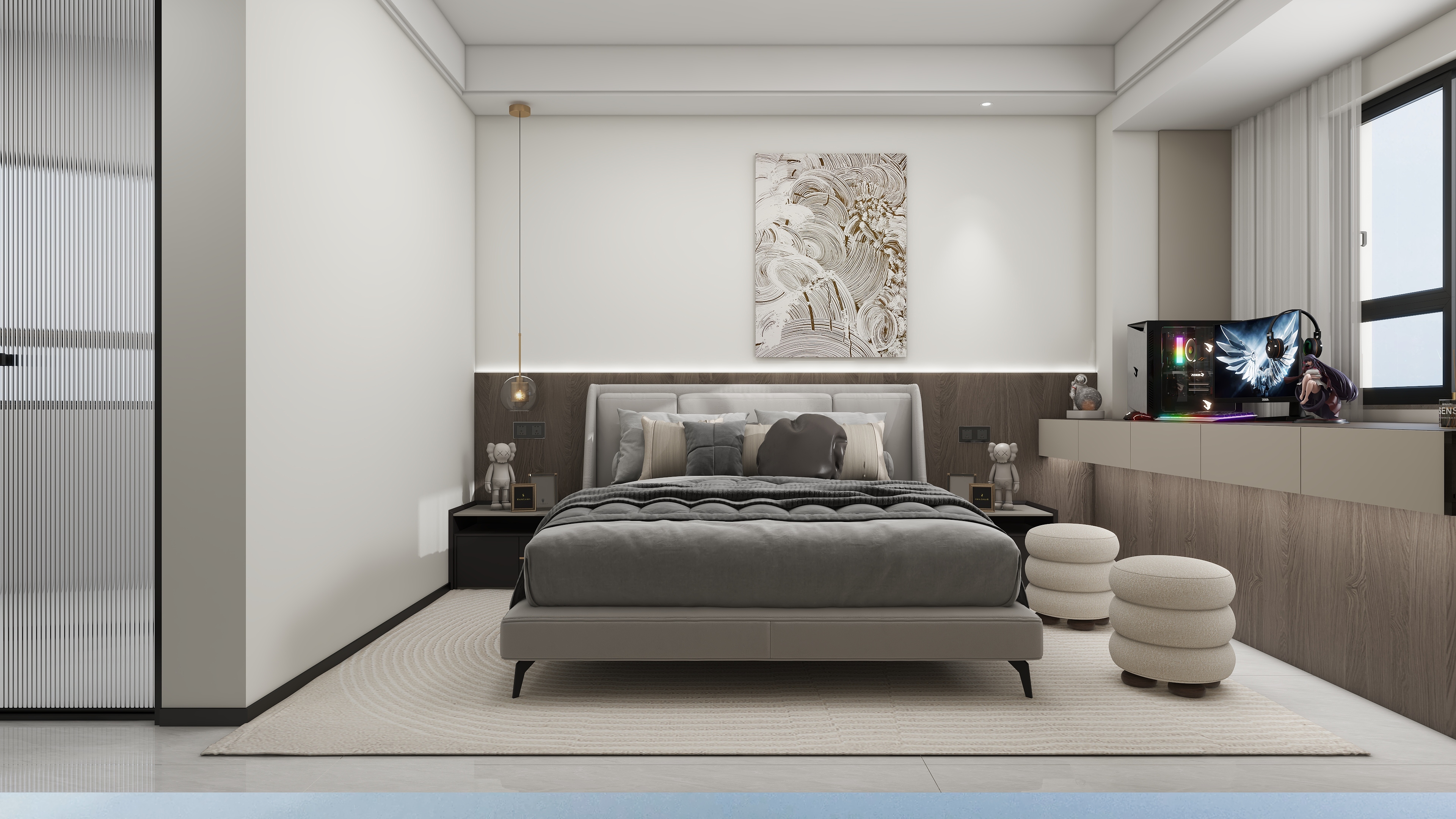 万壹设计工作室-岱宗万岳府王老师124平-装修设计方案