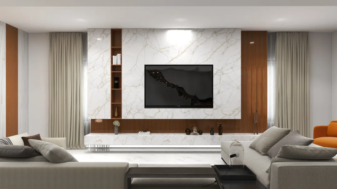 rahamalawal的装修设计方案:Sample living room for client