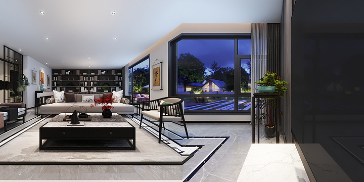 青衣吟尘-金源城5期-副本-装修设计方案