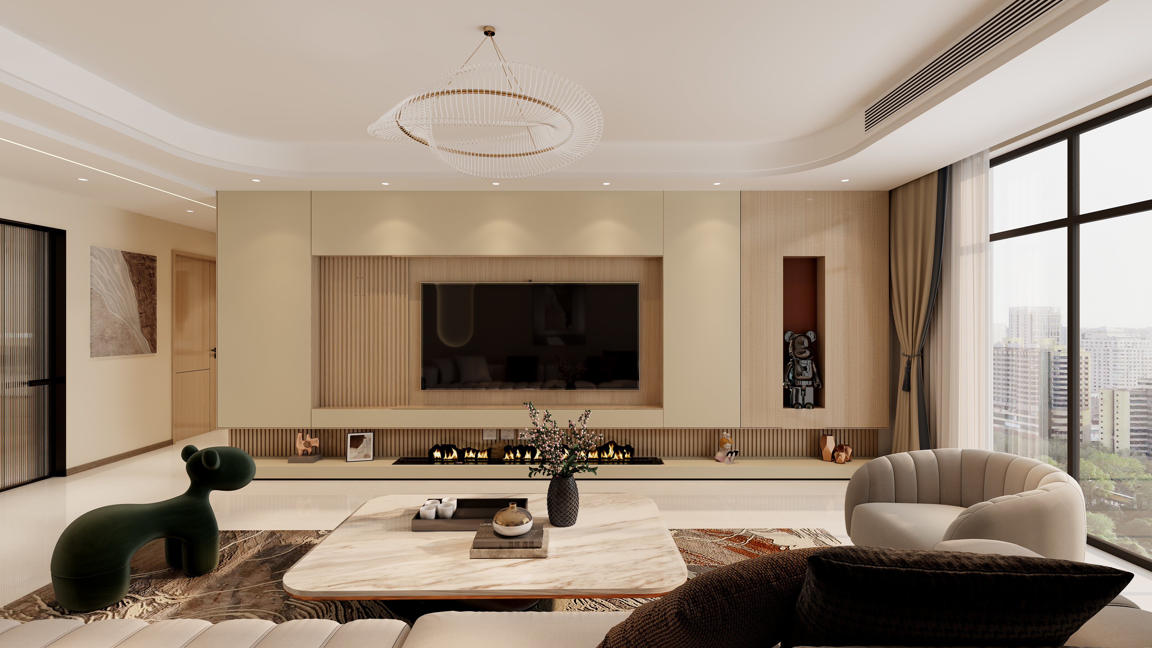 寓美意家-沈铁河畔B区-装修设计方案