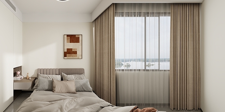 博肖皱皱-蔚蓝半岛134皮皮-装修设计方案