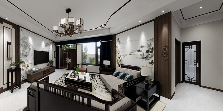 西格玛软装设计-万荣中式小院-装修设计方案