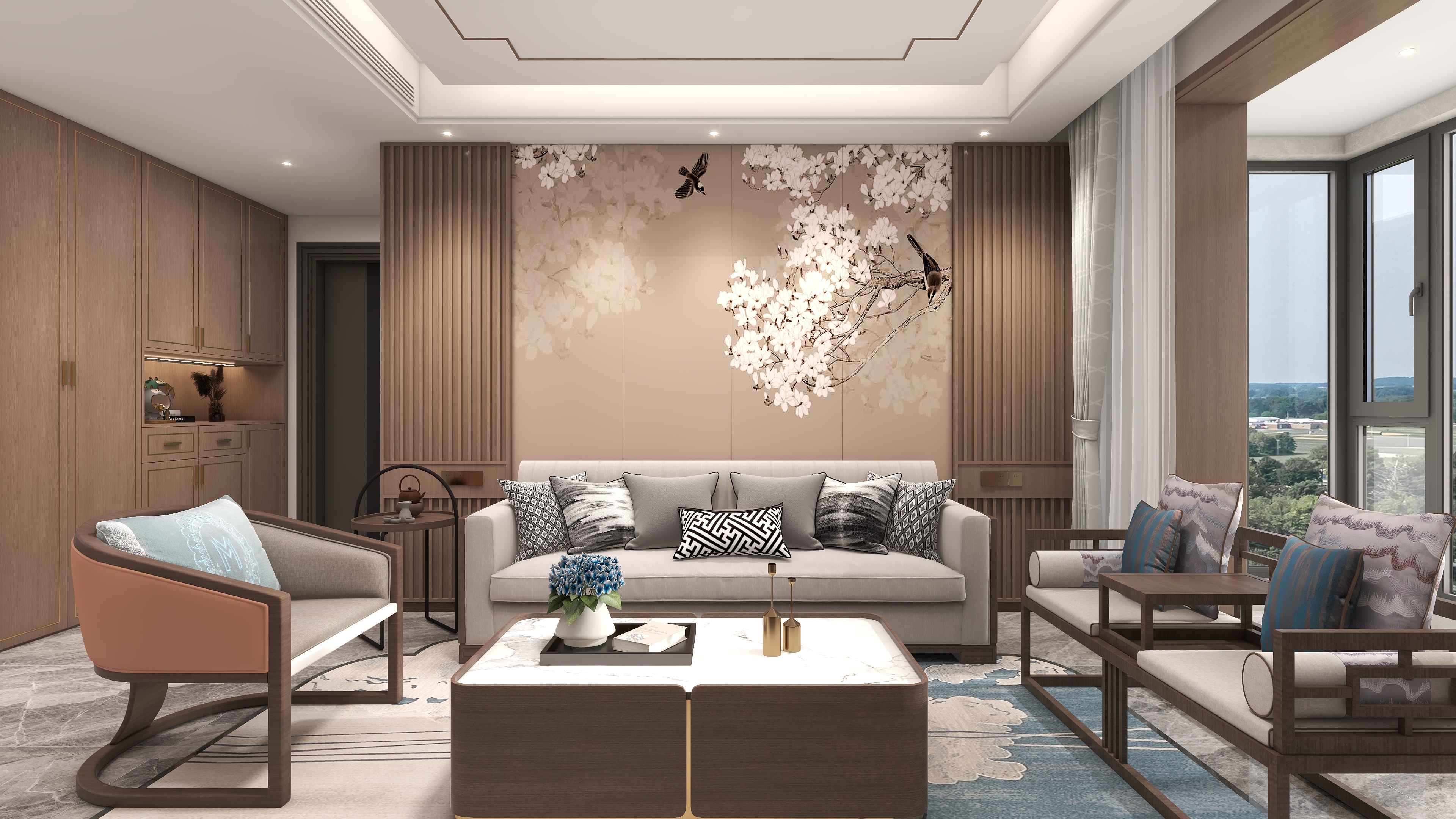 西舞全屋定制-安联天颂137㎡-装修设计方案