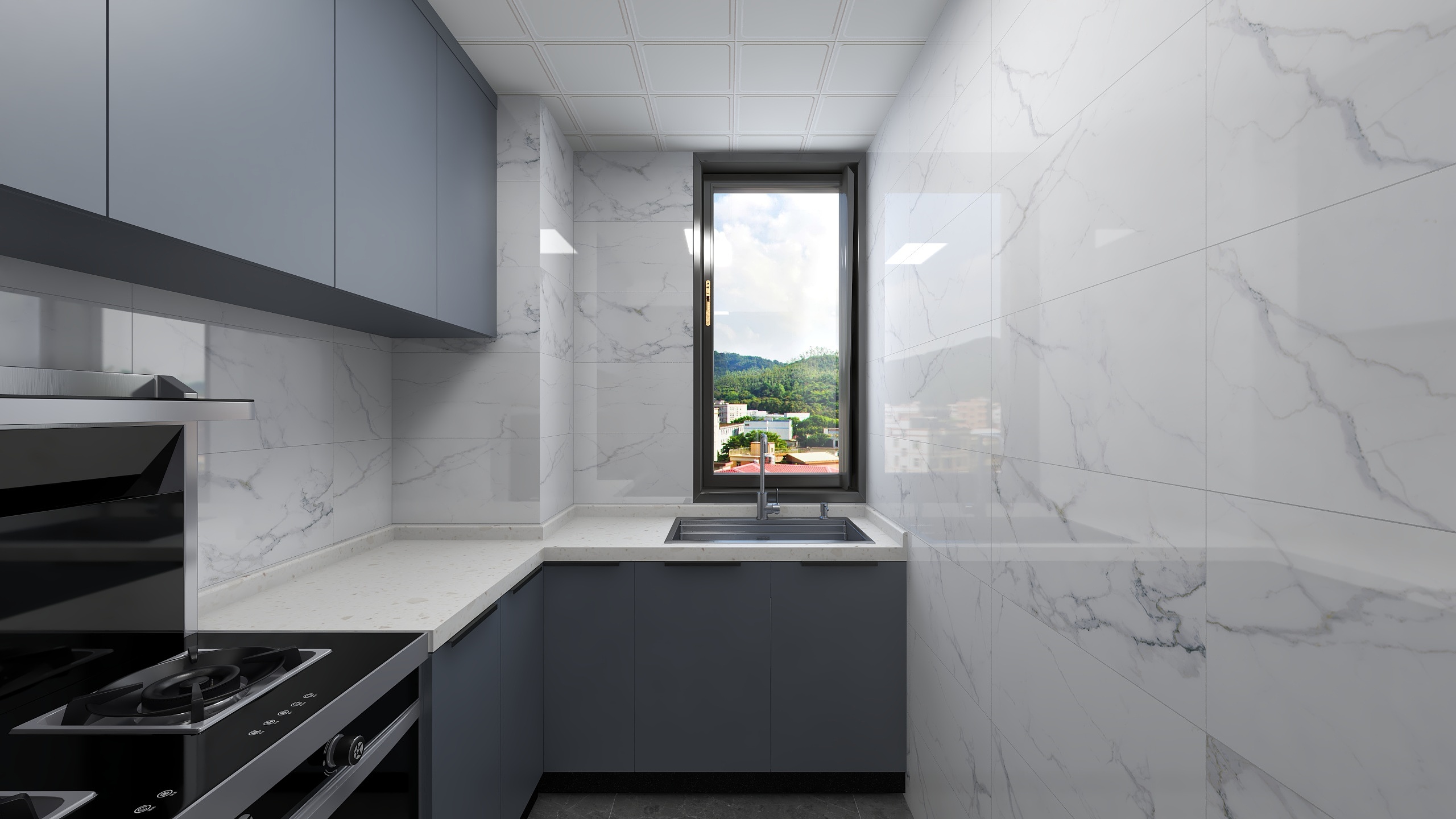 XINGGUANG-90㎡3室装修效果图