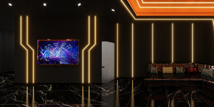 威雅澜庭-现代KTV-装修设计方案