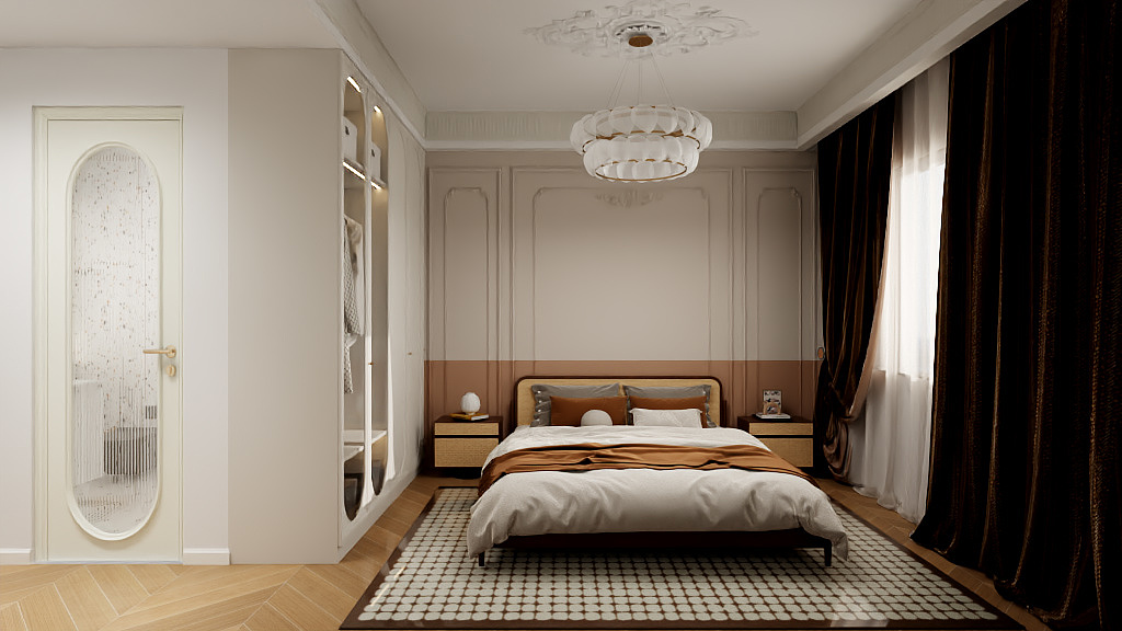 1564*YaIj-法式奶油复古-装修设计方案