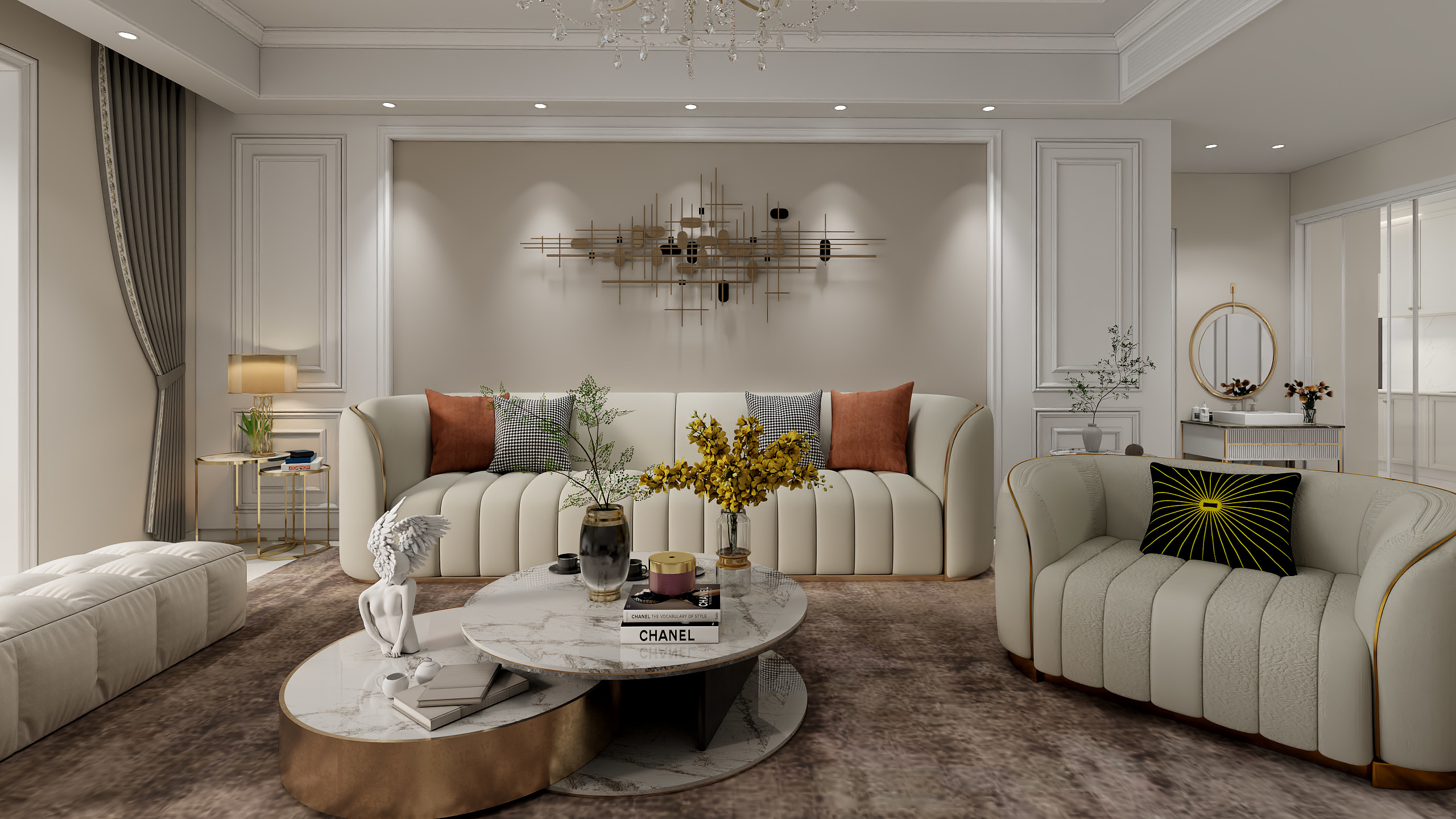 东尚装饰阿星-188㎡2室-装修设计方案