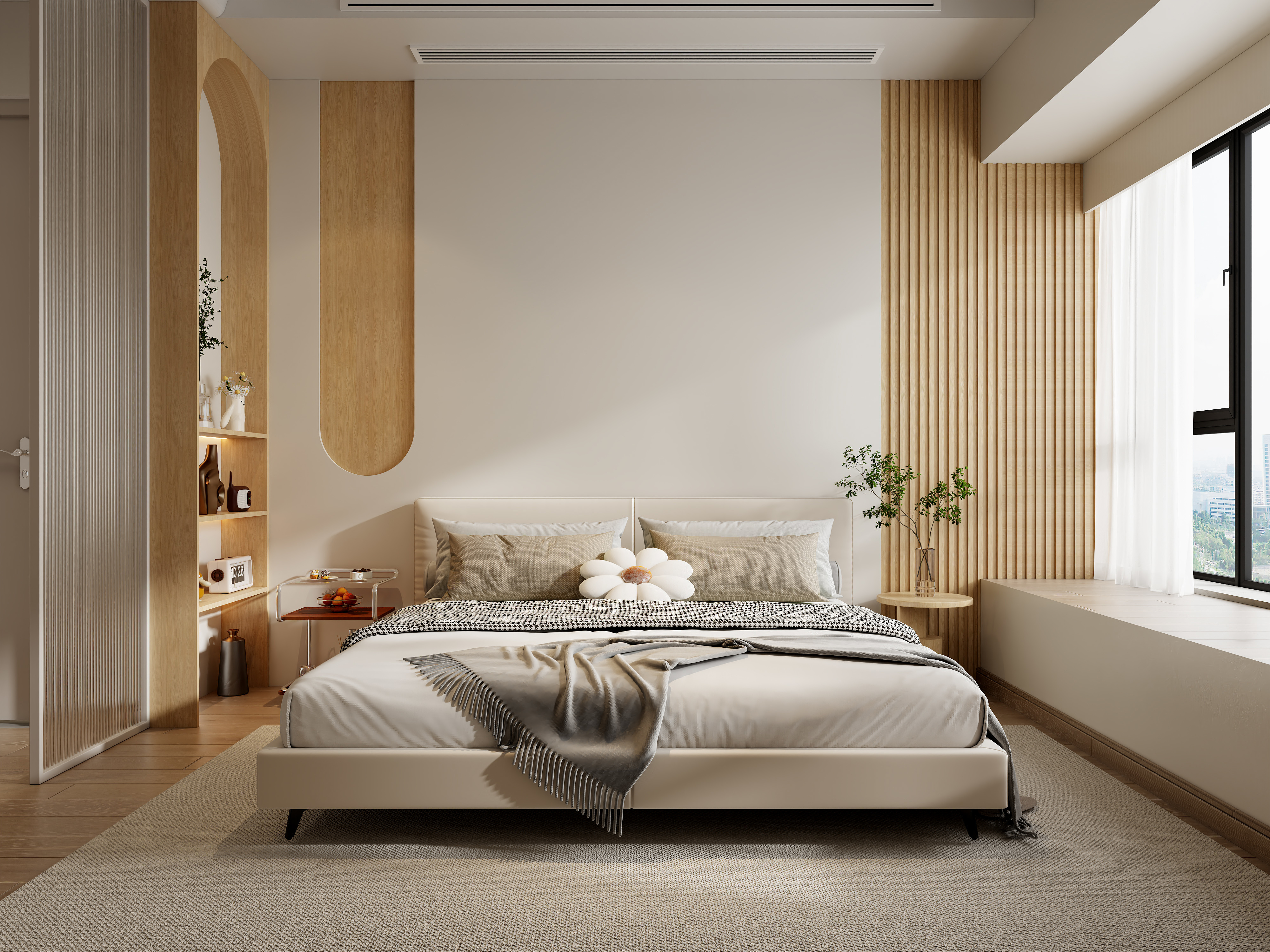 龙珠设计-现代简约 3室装修效果图