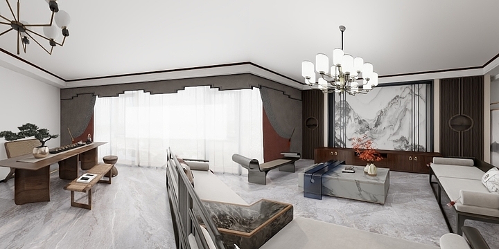 四川嘉恒嘉艺装饰有限公司-绿城湖畔云庐D7-2-301原件-装修设计方案