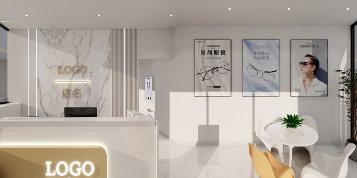 有李就好-隆鑫眼镜店-装修设计方案