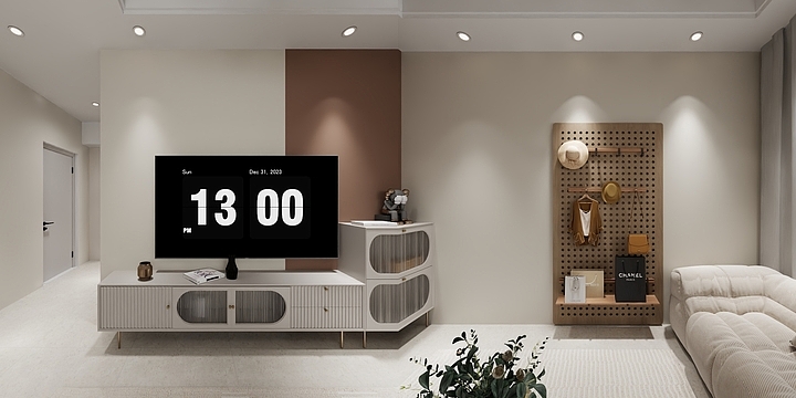 设计工作室效果图-中国铁建国际城-装修设计方案