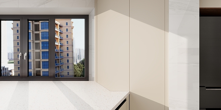 设计师-白鹭BL-厨房改造-装修设计方案