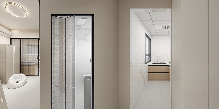 莫婉霖-40平改3房-装修设计方案