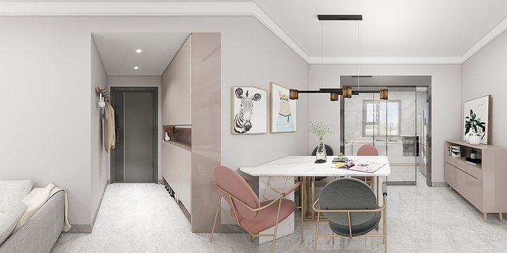 山东荣程艺佳装饰-市中国岳城-装修设计方案