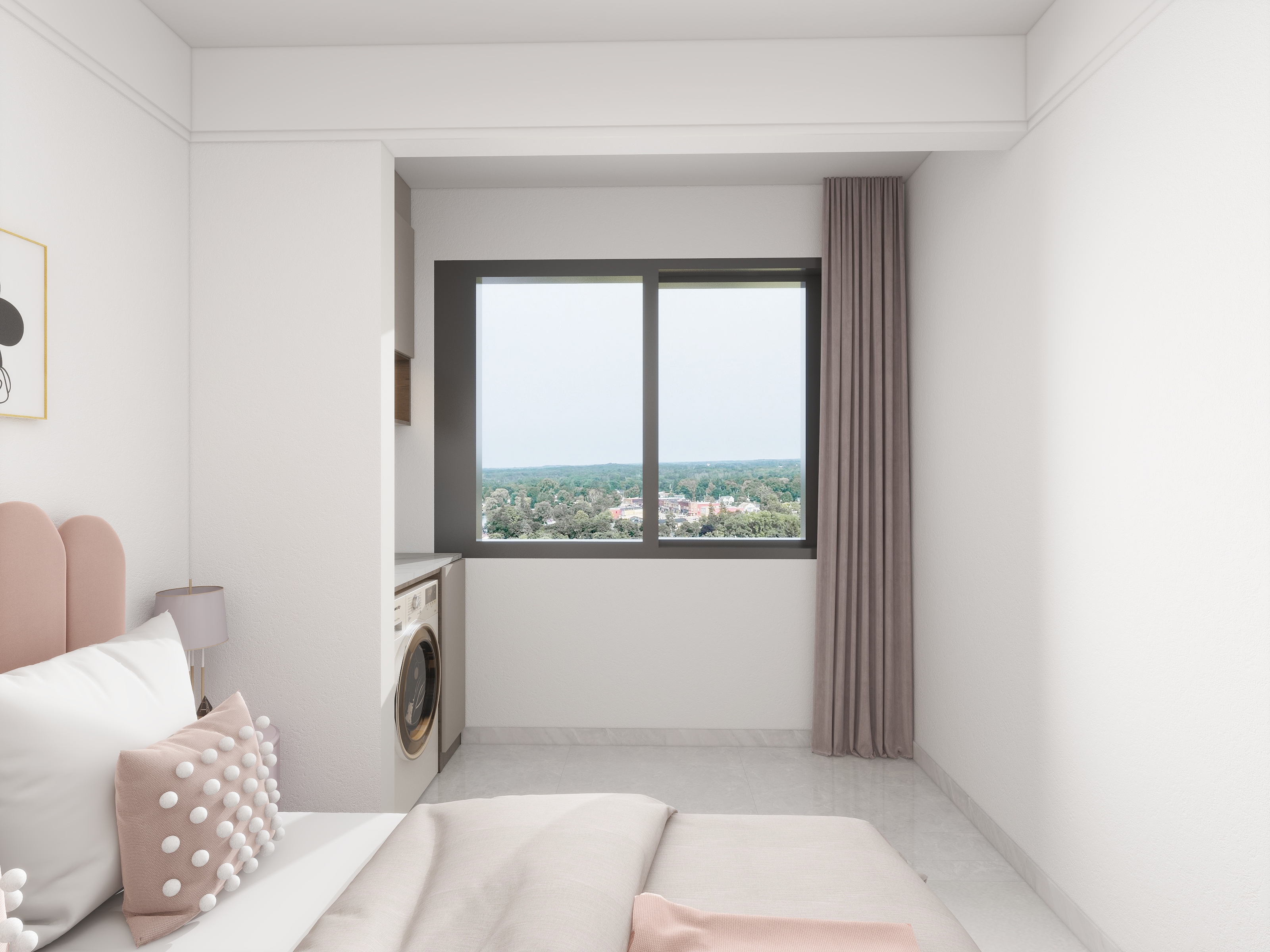 九腾庄经理-中新国际城107L②-装修设计方案