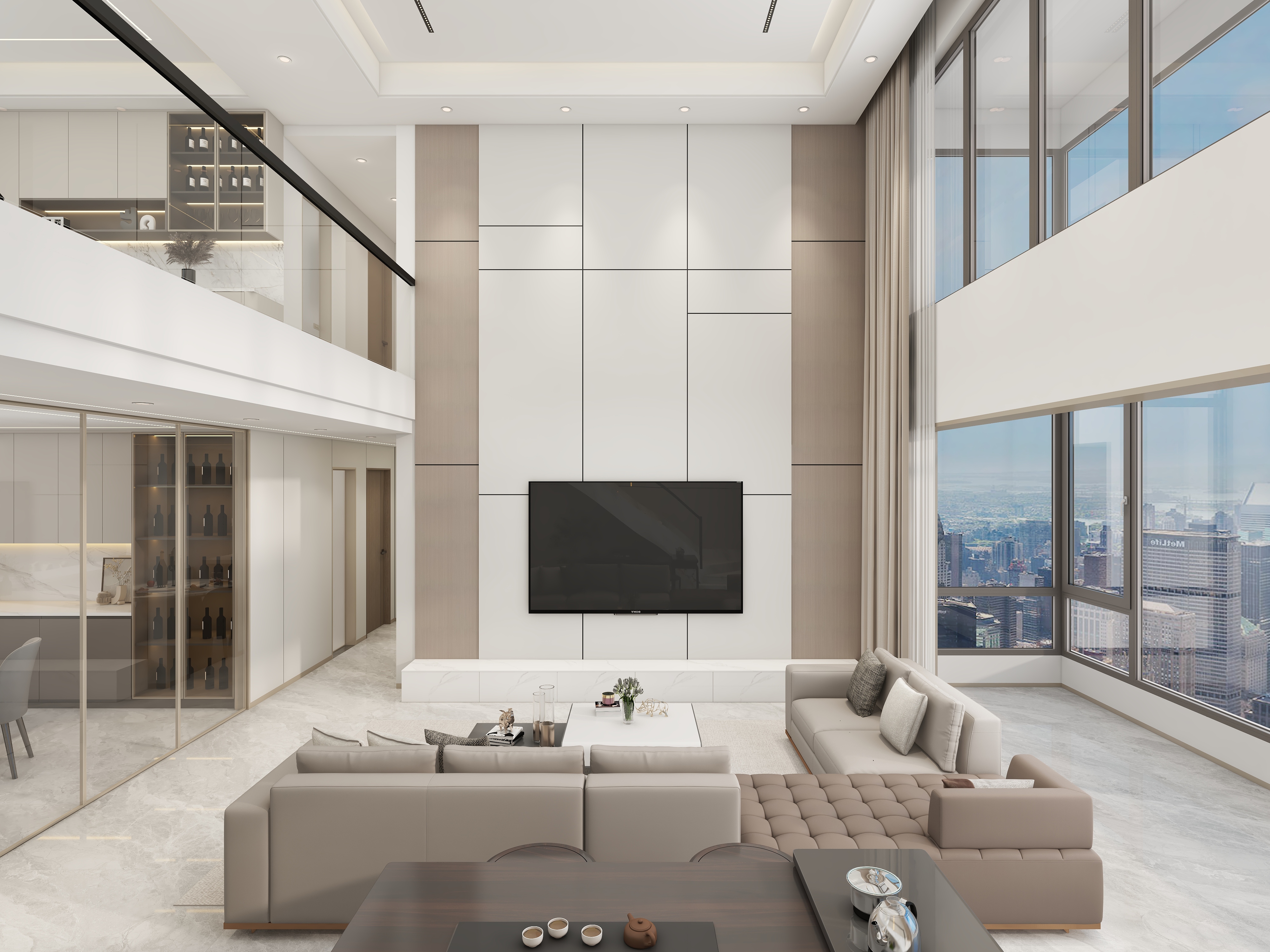 惠州装修找沫竹-惠州-水岸城复式三期-简依装修效果图