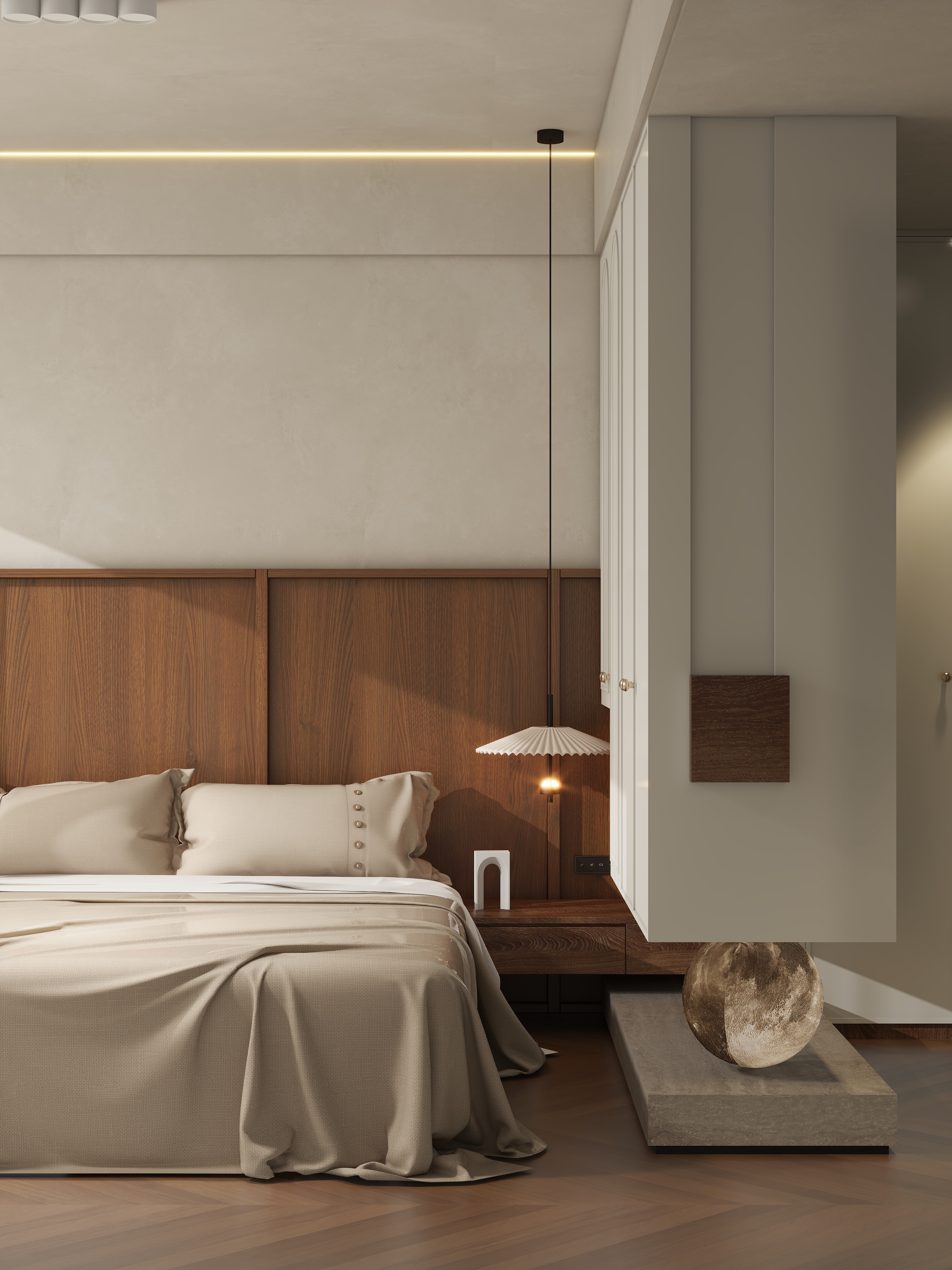 设计师珂源-万科云城107㎡4室装修效果图