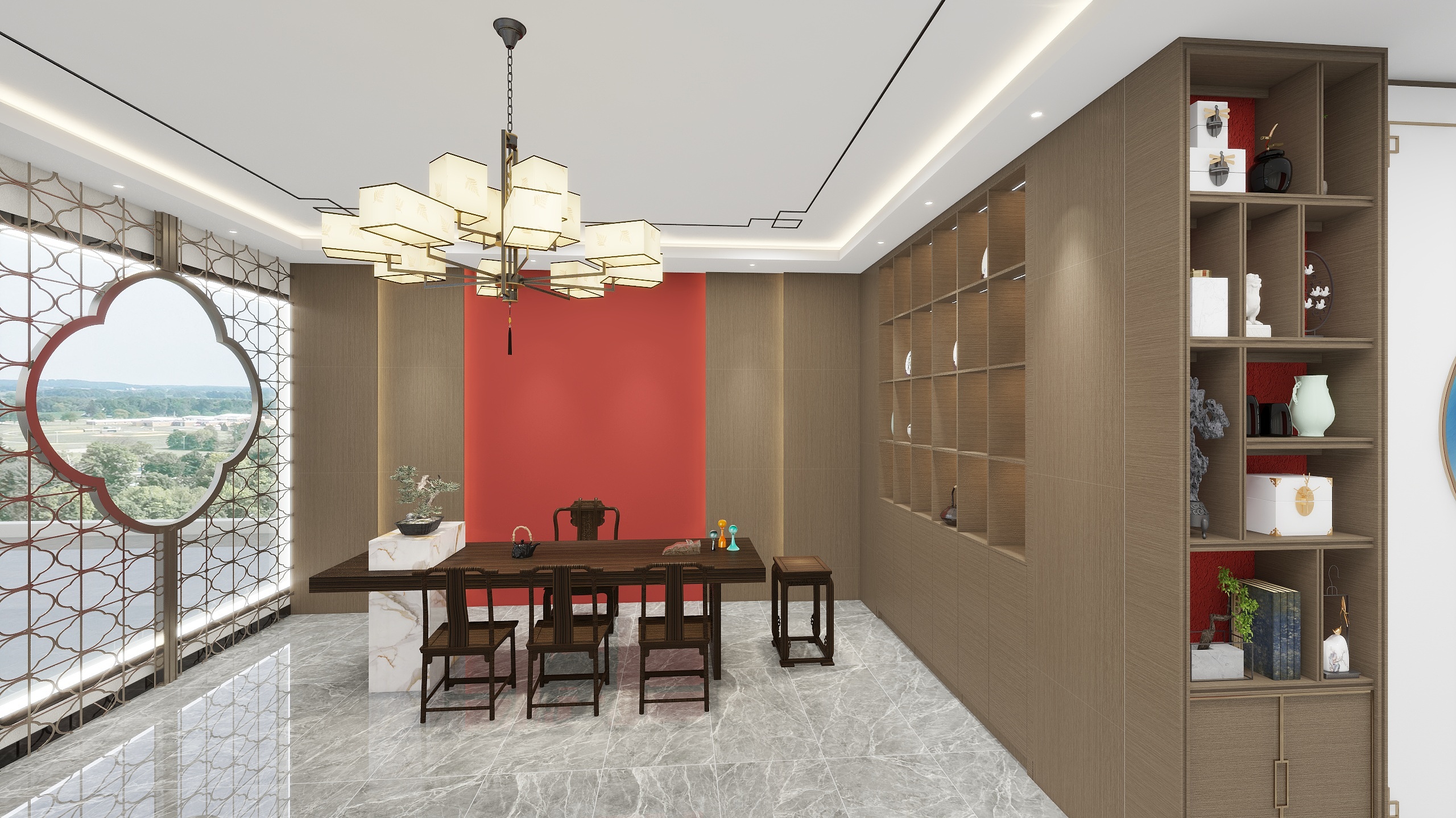 阎焱13529828272-平远茶室-装修设计方案