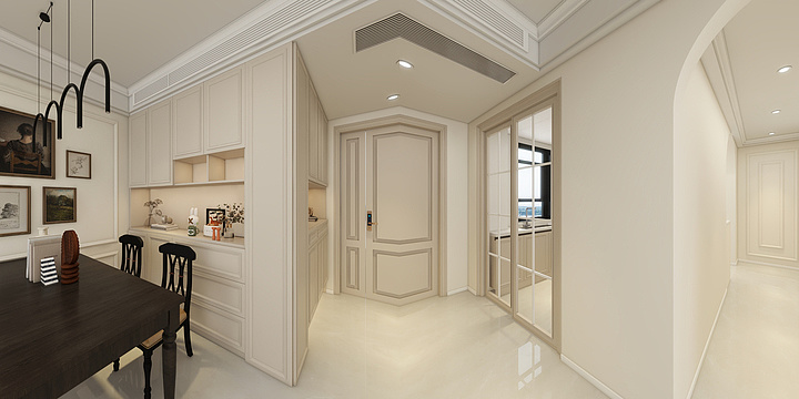 设计师孙行-和平壹号95平方轻法-装修设计方案