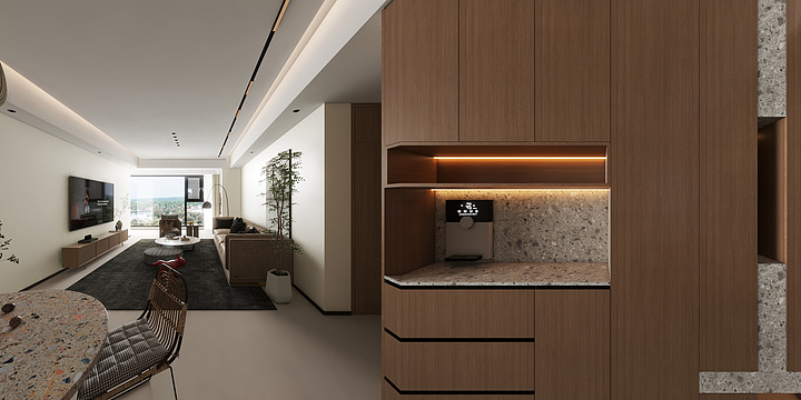 Design刘瑞-观澜城129-装修设计方案