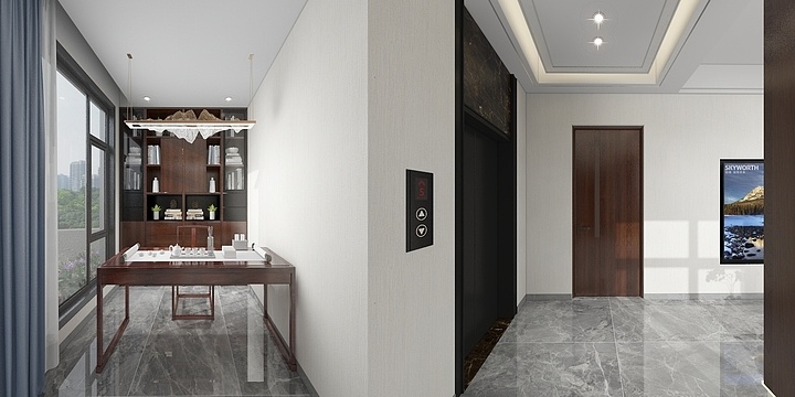 符工Designer-李大伟住宅五楼效果-装修设计方案