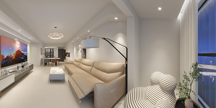 李炜Design-瀚林苑唐总-装修设计方案