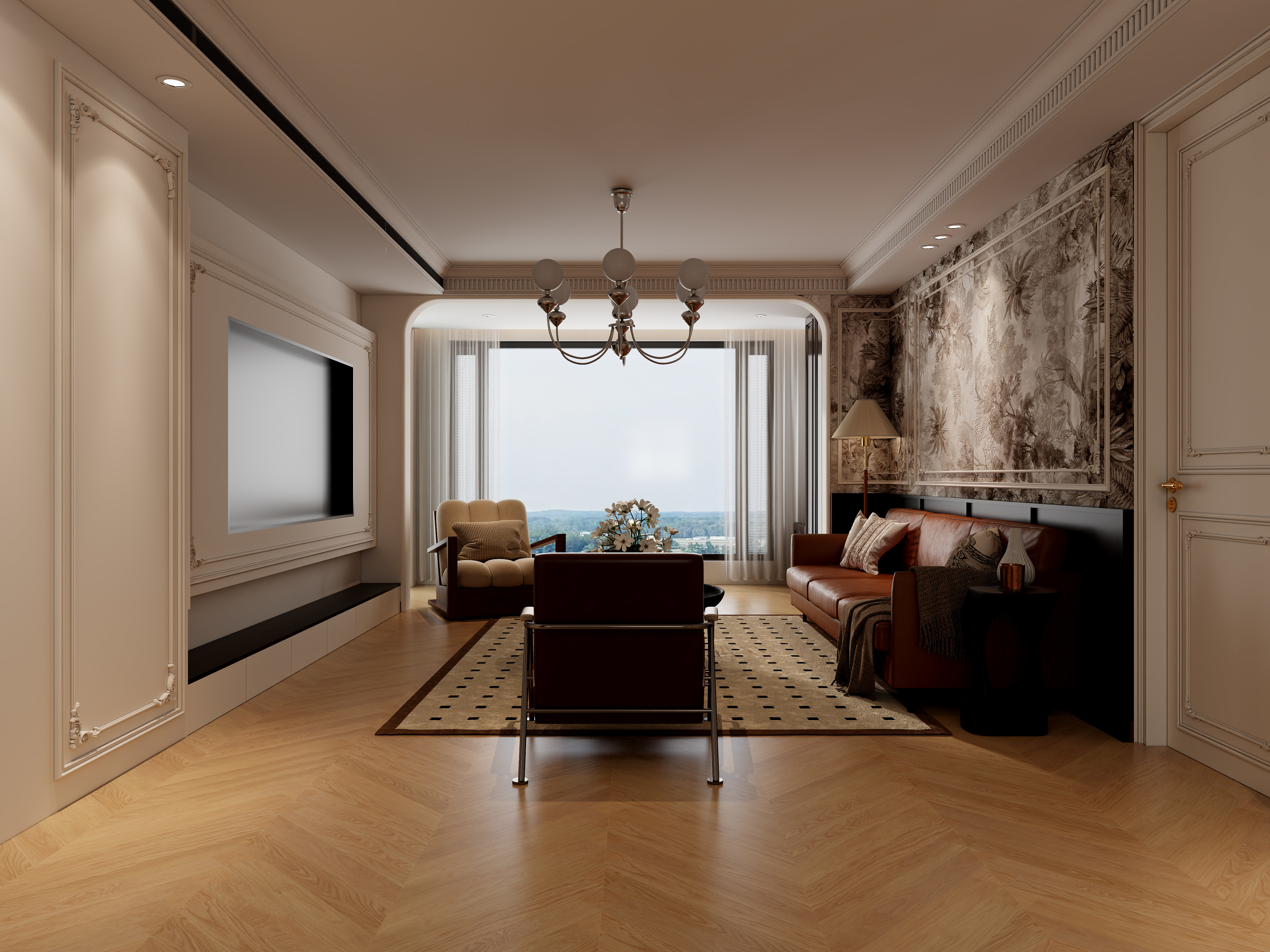 SenrOptY-113㎡3室-《零六》装修效果图