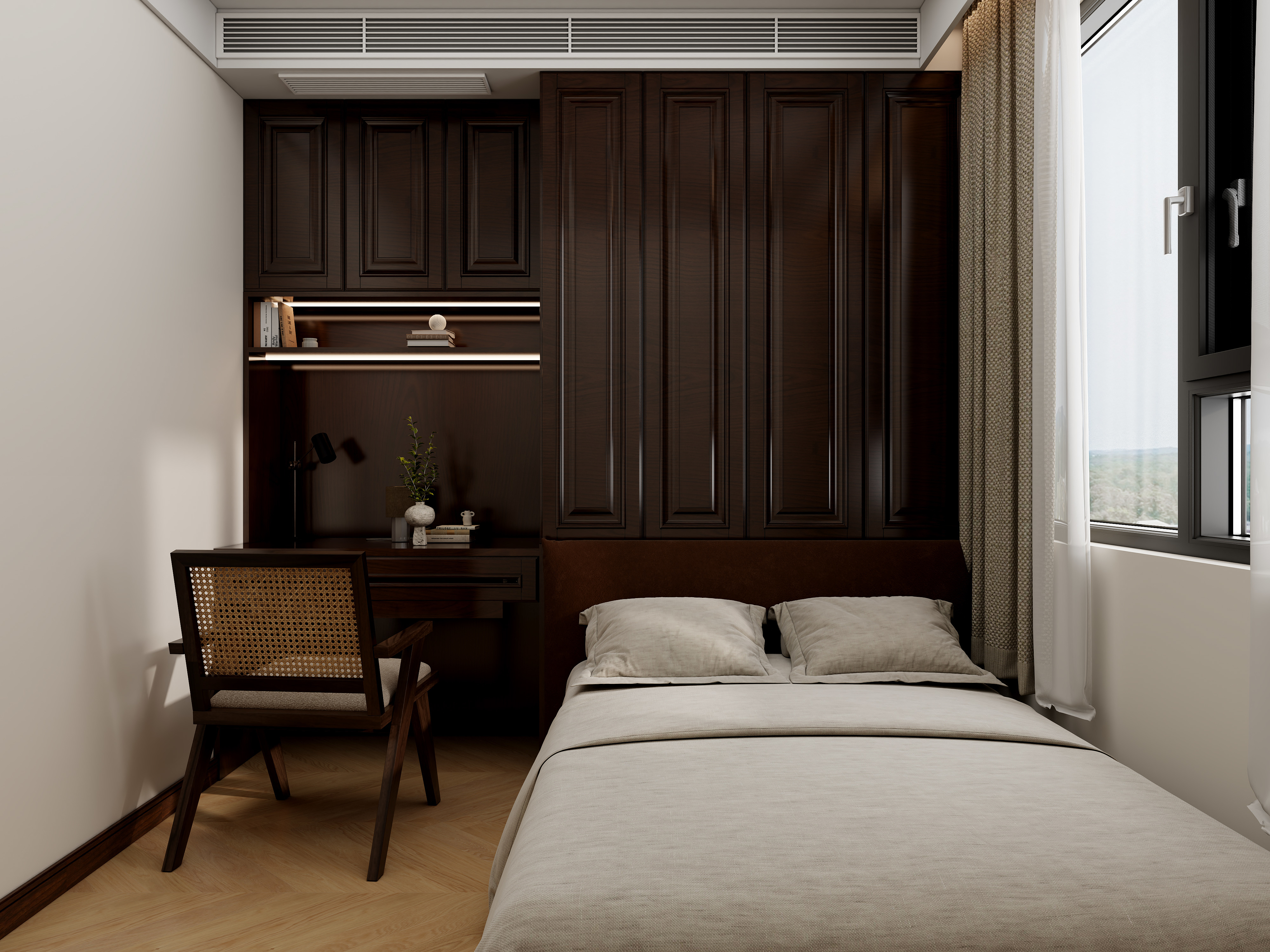 JmJiR-113㎡3室-《零六》装修效果图