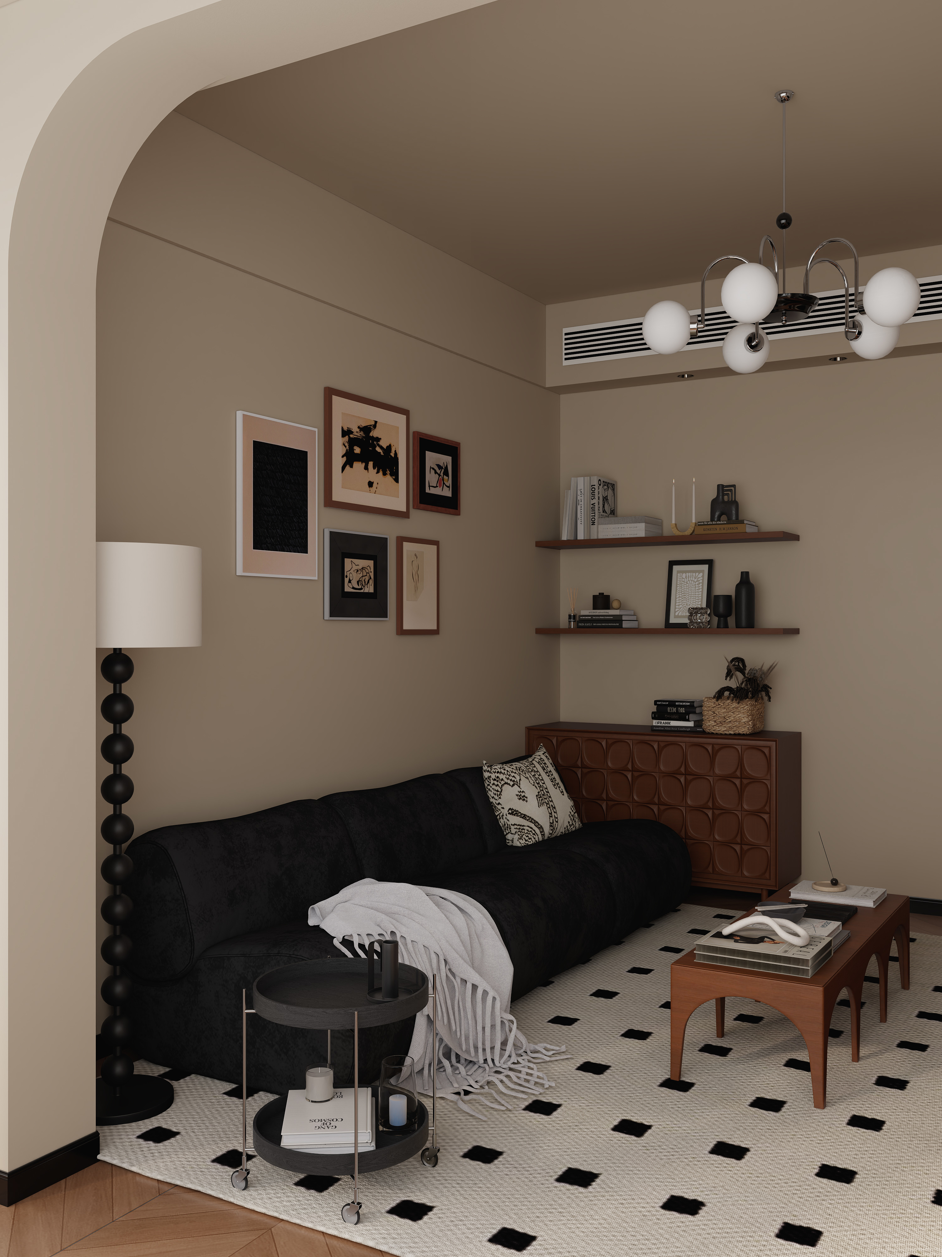 -Red.-中古风—大曌国际-装修设计方案