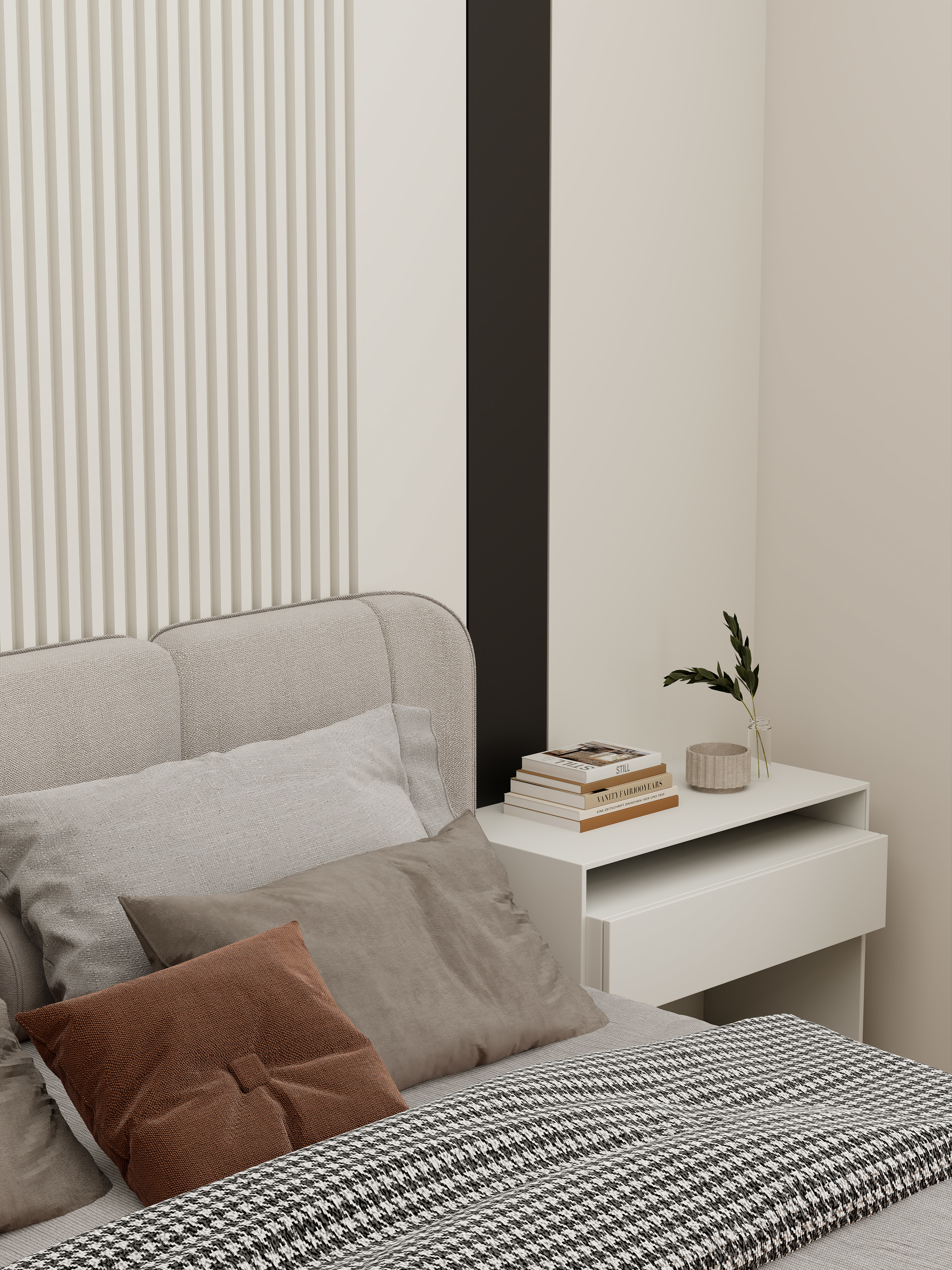 壹诺设计工作室-120㎡3室-现代简约装修效果图