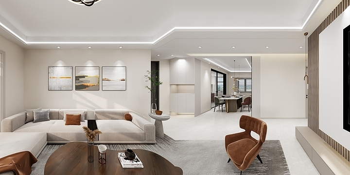 北风空间设计-梧桐郡4室2厅1厨1卫-副本-装修设计方案