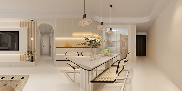 光.jURj-凤城丽都11座03户-2  奶油-装修设计方案