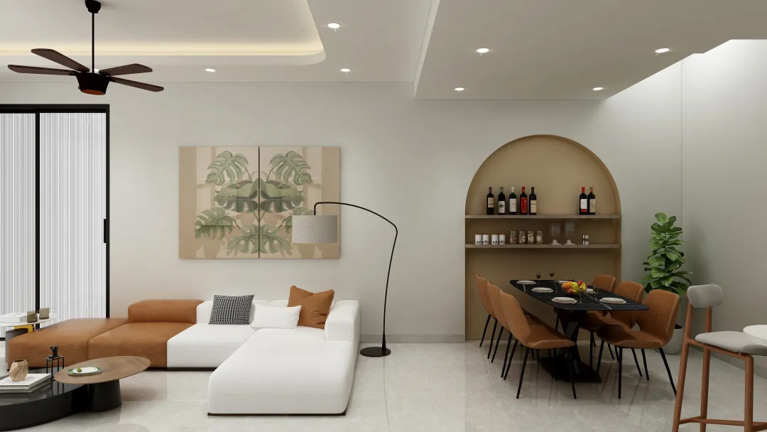 NEXTHOME的装修设计方案:VN-Living Room a house in Vietnam 2
