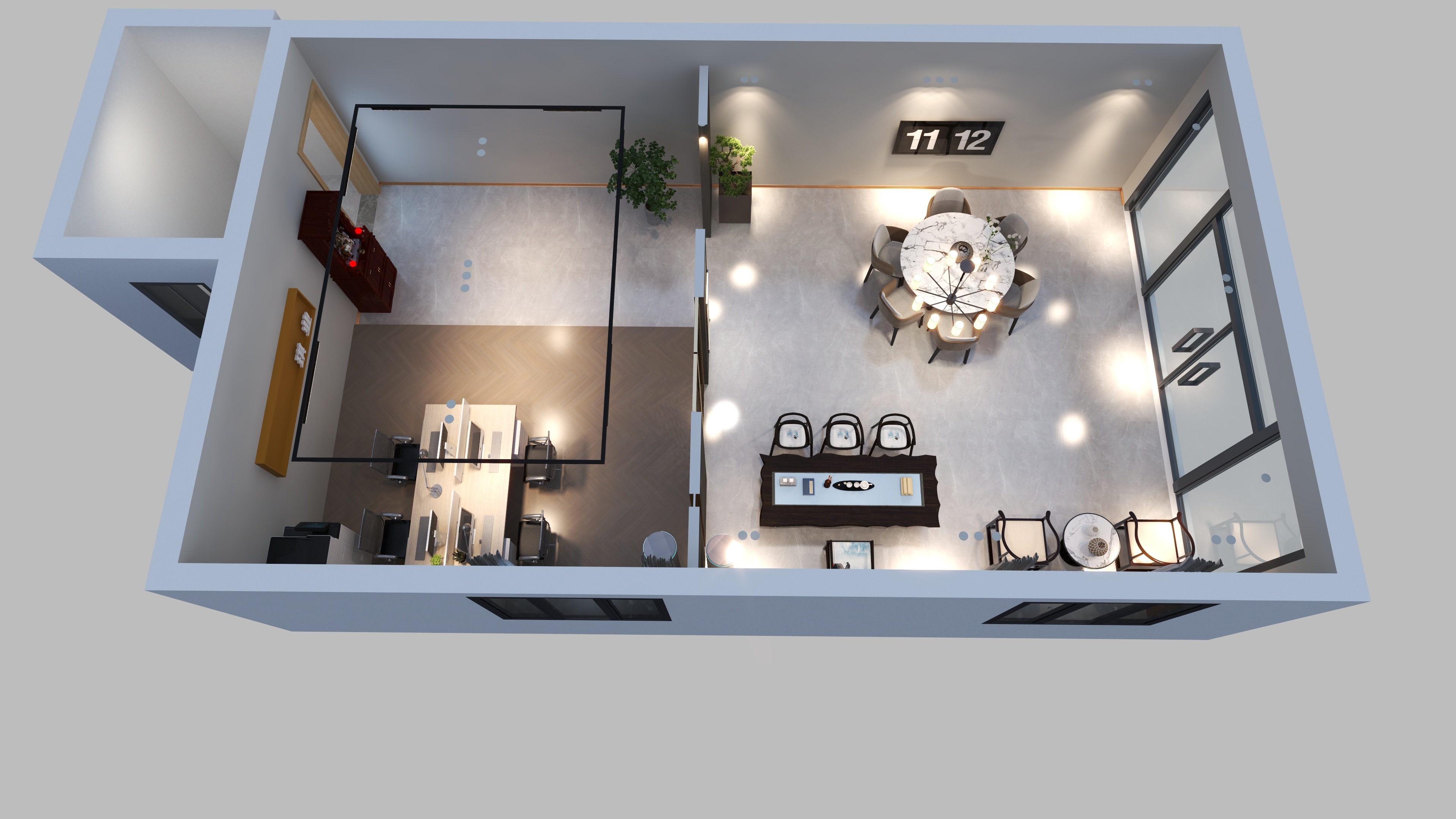 邱县-曾总办公室-副本-装修设计方案