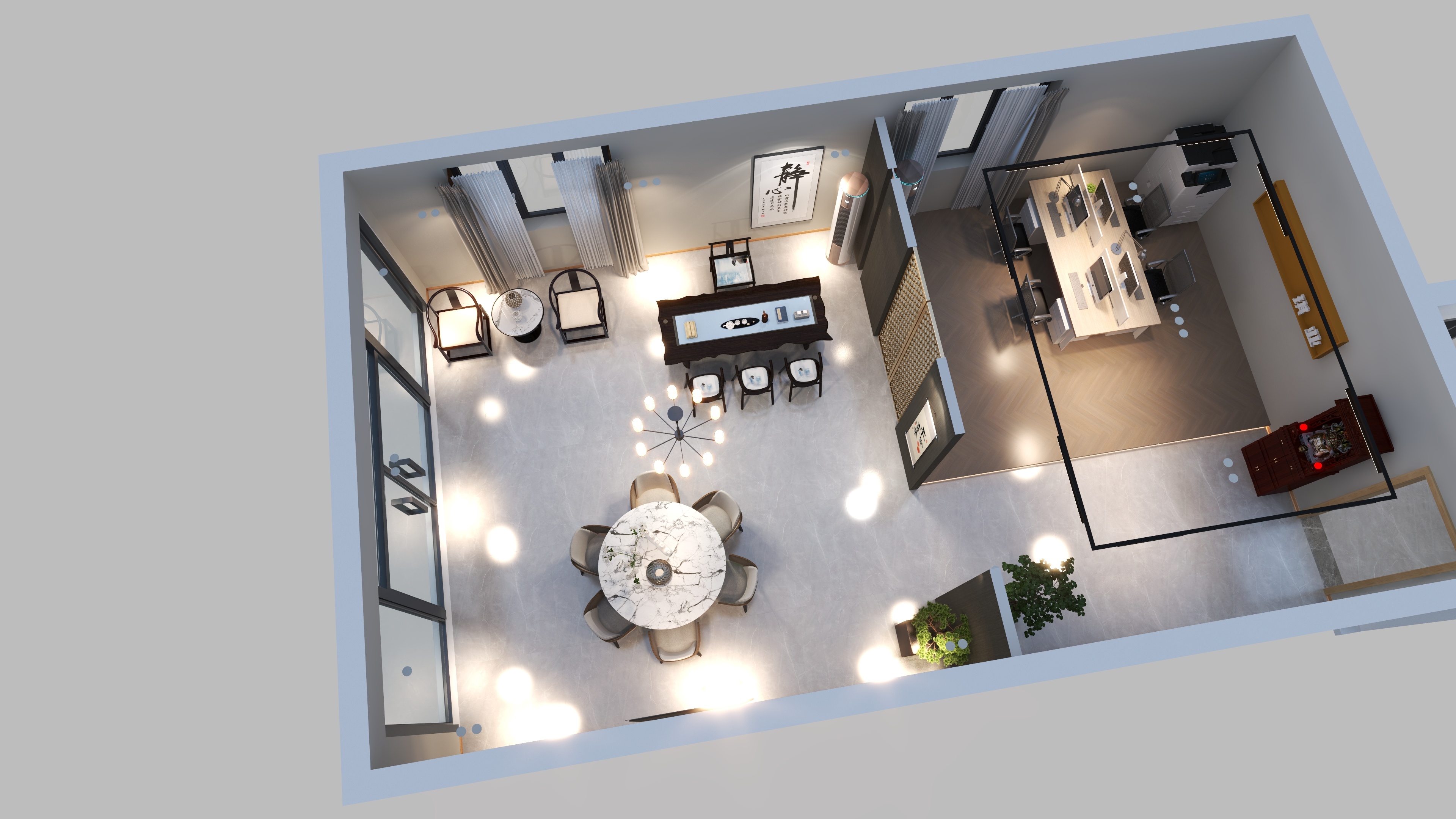 邱县-曾总办公室-副本-装修设计方案