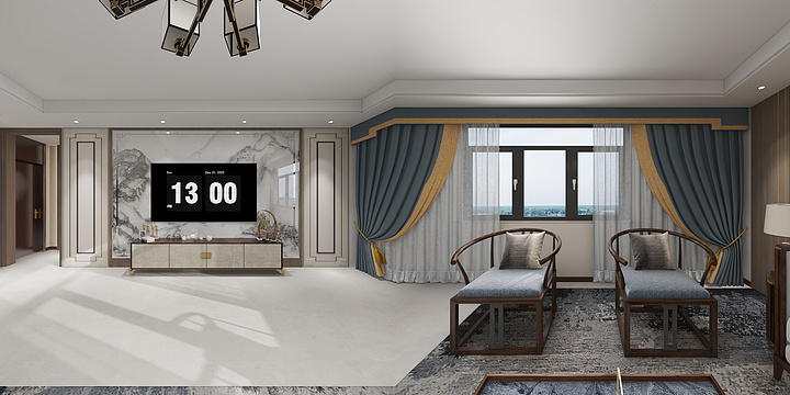 mz吴涛-旧改（新中式）张宏-装修设计方案