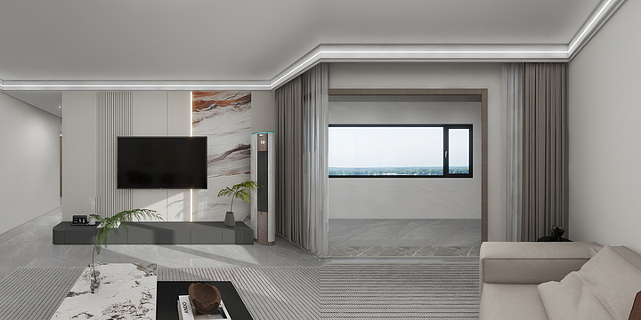 feng装饰设计-金裕新城129123-装修设计方案